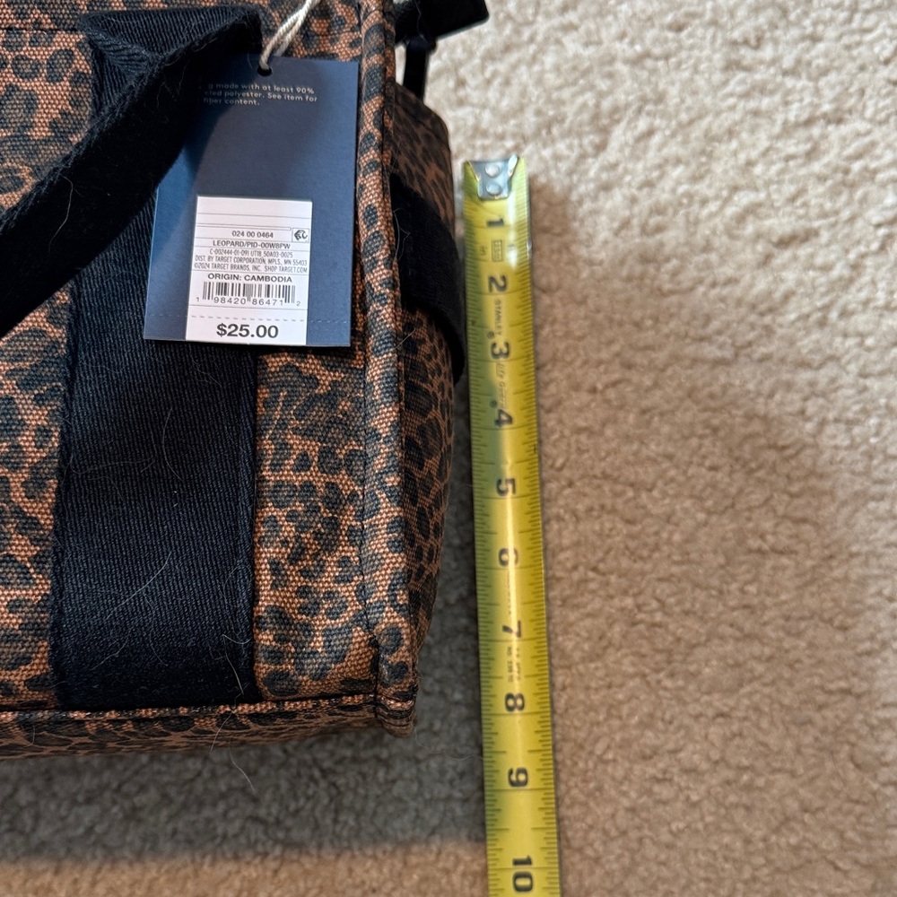 NWT‼️Universal Thread/Target Leopard Print Tote B… - image 4